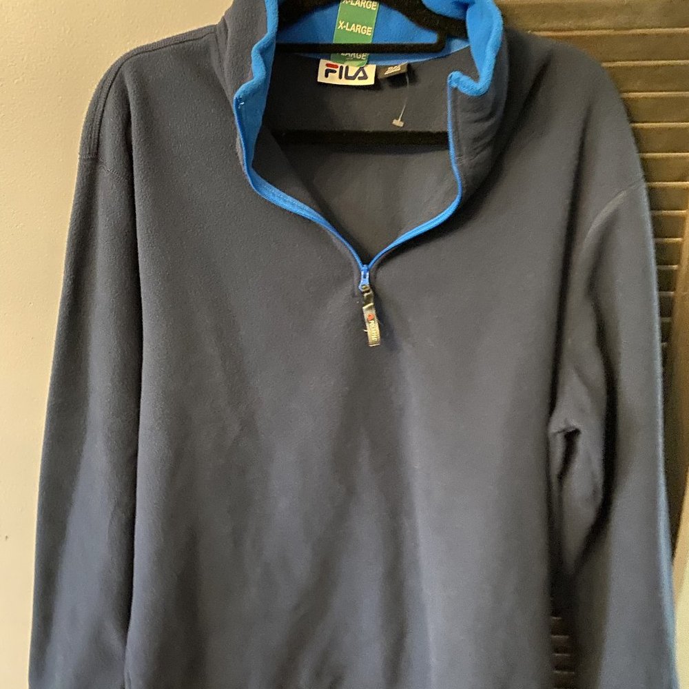 Men's FILA 1/4 zip Polarfleece (*NWT)